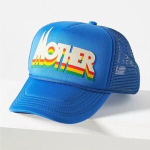 MOTHER Blue Mesh Trucker Hat